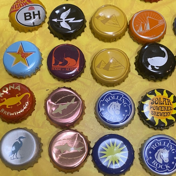 Colorful Bottle Caps Collection - Picture 4 of 16